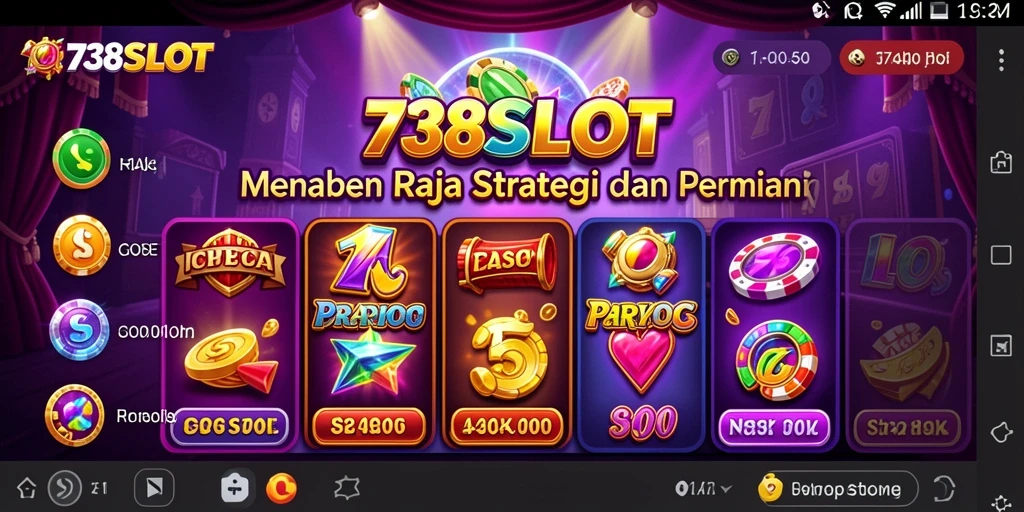Screenshot gameplay 738SLOT menampilkan tantangan strategi yang mendebarkan.