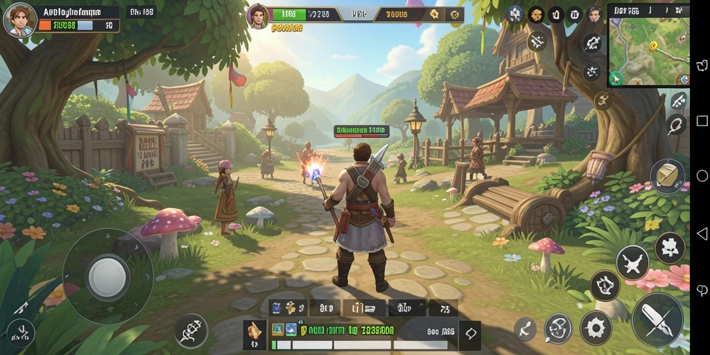 Screenshot gameplay Open World API288 yang mengesankan.