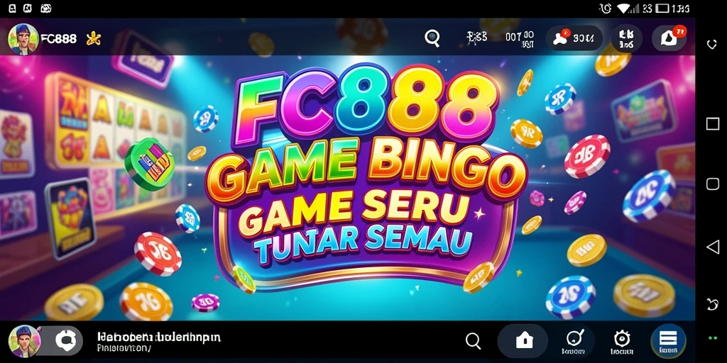 Tampilan menarik dalam permainan Bingo FC888 saat gameplay berlangsung.