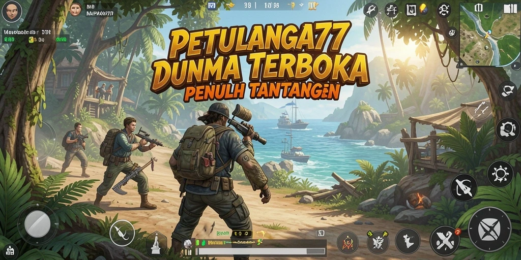 Tangkapan layar gameplay Open World yang menunjukkan eksplorasi menakjubkan.